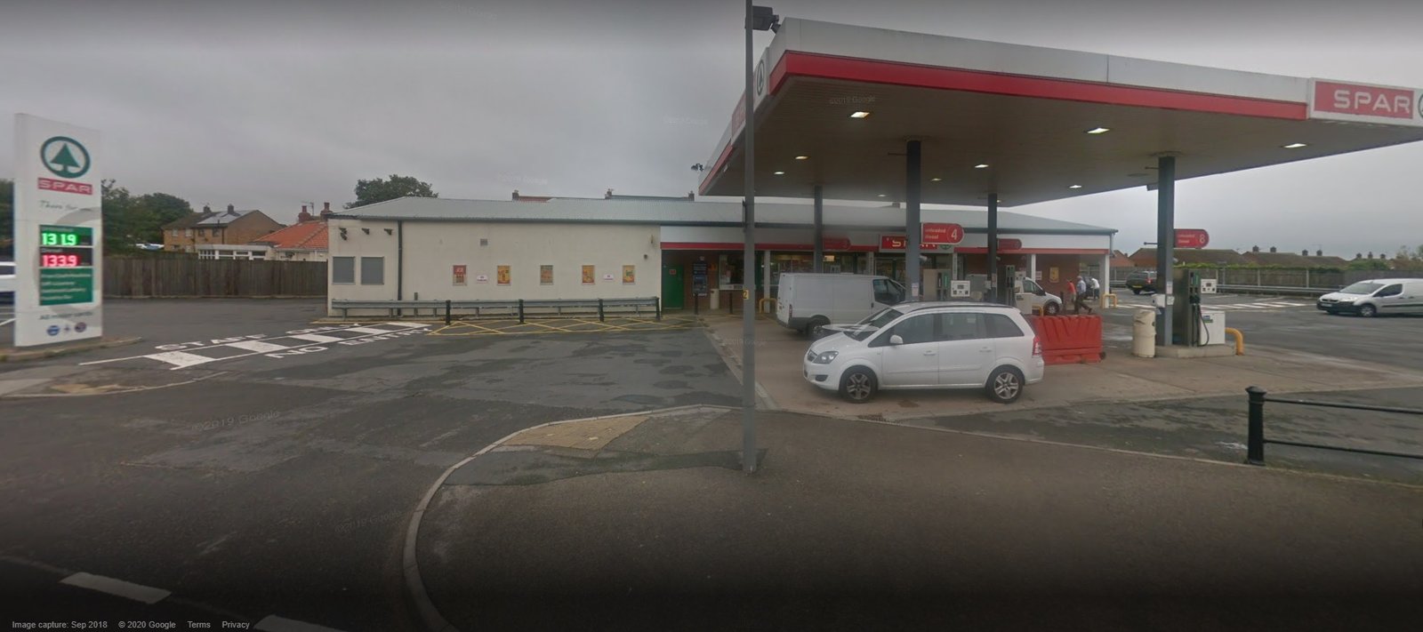 (Spar) Shell Petrol Station Whitby Yorkshire Coast Directory